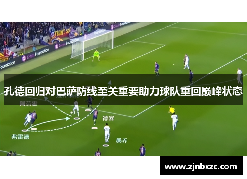 孔德回归对巴萨防线至关重要助力球队重回巅峰状态